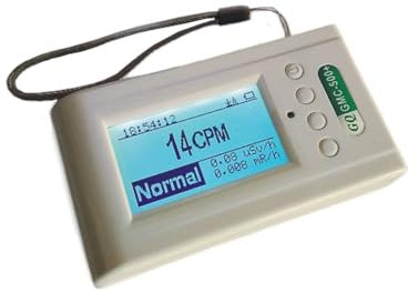 GQ GMC-500+ Plus - Detector contador Geiger de radiación nuclear, para rayos X, beta y gamma