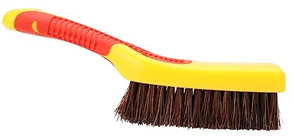 SOIMISS Professional Bristle Brush Stiff Boar Bristles for Polishing Scrubbing Comfortable Handle