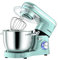 Aucma Stand Mixer, 6.2L Food Mixer, Electric Kitchen Mixer with Bowl, Dough Hook, Wire Whip & Beater (6.2L, Blue)