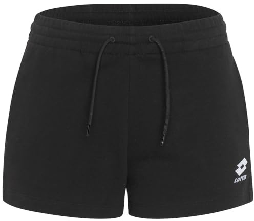 Lotto 1124020 Women Shorts, Regular Fit Damen Shorts Caviar Größe: L