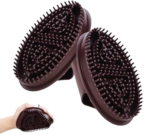 2 PCS Meridian Brush Massage Brush, Acupressure Meridian Massage Brush Body Body Brushes Scalp Brush Full Body Relaxation Comb Relax Relieving Stress Meridians Brushes Massages Tool for Men and Women