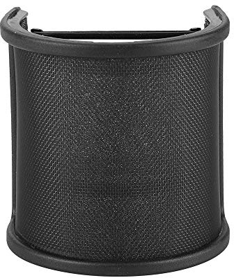 Fesjoy Microphone Pop Filter Professionnel Métal Microphone Pop Filtre Shield Blowout Preventer Condensateur de réseau Enregistrement Microphone Coupe-vent Anti-bruit Couverture Net