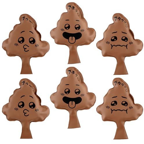 DGUSO Furzkissen, Pupskissen, 6 Stück Fart pad Poop Shaped pad, das Interessanteste Trickspielzeug, Langlebig und Sicher, Kann Lange Verwendet Werden, Gibt Keinen Schlechten Geruch ab