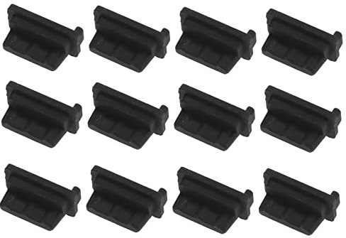 Tofficu Tapones Antipolvo USB De Silicona para Puerto Hembra De Computadora, 32 Unidades, Resistentes Al Agua y Polvo, Accesorios para Protección De Puertos USB Portátiles, Color Aleatorio
