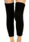 HugeStore Damen Herren Winter Kaschmir Kniewärmer Knieschoner Stricken Stulpen Beinstulpen Beinwärmer Legwarmers Schwarz
