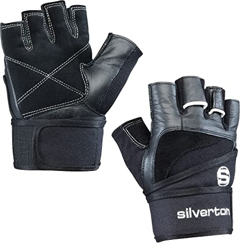Silverton Herren Herren Handschuhe Power Handschuhe, Schwarz, XS, 43140