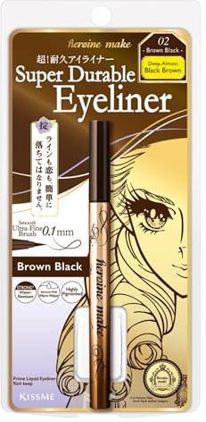 Heroine Make Prime Liquid Eyeliner Rich Keep - 02 Brown Black