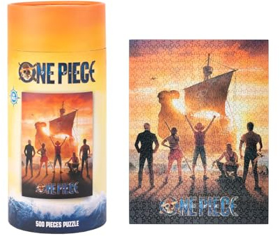 Grupo Erik Puzzle Netflix One Piece Straw Hat Pirates – Puzzle 500 Teile Manga One Piece Fanartikel