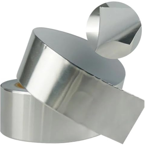 Värmeskyddstejp av aluminiumfolie, Aluminiumfolietejp Högtemperaturisolering 50m x 20-100mm(50mx20mm)