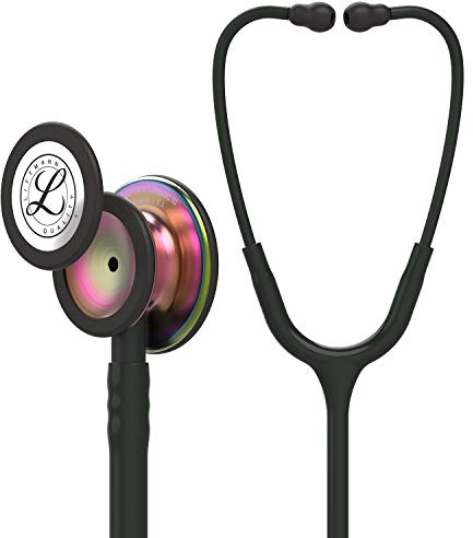 3M Littmann Stéthoscope de surveillance Classic III, tubulure noire, Rainbow Edition, 69 cm, 5870