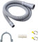 Grapelet 6,6 Piedi Universale Lavatrice Scarico Tubo Flessibile Dishwasher Scarico Tubo di Estensione Ondulato Washer Scarico Kit