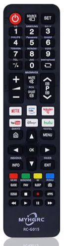 Universal TV Remote Control for LG, Samsung, Sony, Panasonic, Smart TV, Toshiba, Philips, TCL tv remote control universal for All TVs