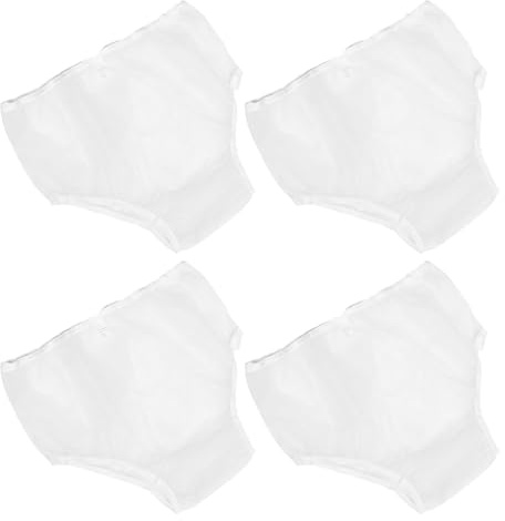 MUCKLILY Incontinence Underwear Suitable for Allday Wear and Nighttime 4pcs Washable Leakproof Eva Material Reusable Bladder Protection Pants with Discreet Stylish Appearance for Adults