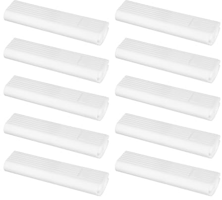 Cabilock Tensores para Cordón de Persianas Verticales 10 Piezas Plástico Resistente Contrapeso Cuadrado para Cortinas Enrollables Reparación y Reemplazo en Hogar y Oficina