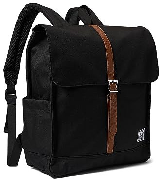 Herschel City Backpack Mochila, Negro, One Size Unisex Adulto