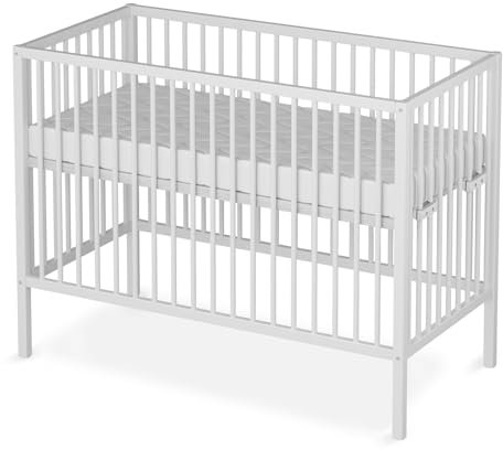 Sämann® 4-in-1 Baby-Beistellbett aus massivem Buchenholz – sicher, höhenverstellbar & umbaubar zum Babybett – wächst mit bis 4 Jahre – entwickelt von Eltern für Eltern – für ruhige Nächte