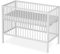 Sämann Baby Beistellbett 60x120 cm - nutzbar von 0 bis 4 Jahre - umbaubar zum Babybett - Gurtsystem & höhenverstellbar für alle Betten - weiß (ohne Matratze, weiß)