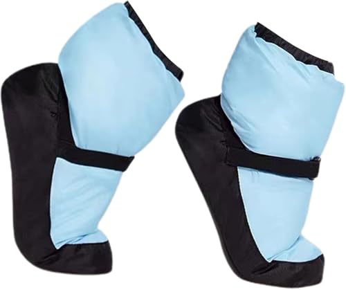 E-ALLDIR Stivali da Danza Classica per Riscaldamento, Scarpe Calde con Allenamento