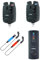 Hirisi Tackle Drahtloses Karpfenangeln Bissanzeiger Set 4+1Wasserdichtes Angelzubehör Bissanzeiger mit Funk (FBA-SQ-2)