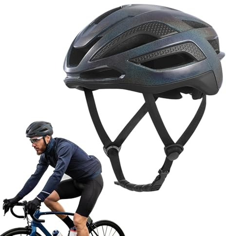 Caschi da ciclismo da uomo | Caschi da ciclismo da montagna e strada, caschi da ciclismo da montagna regolabili per uomini e donne caschi da equitazione all'aperto caschi di sicurezza traspiranti