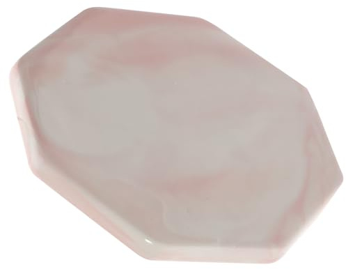 Alipis Almohadilla de Respaldo para Sello de Lacre Rosa Octogonal, Placa de Cera Sellado Reutilizable Multifuncional, Herramienta Práctica para Manualidades y Artesanía, Resistente