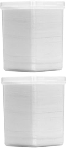 ADOCARN Lingettes Nettoyantes Pour Colle À Cils 200 Pièces En Tissu Non Tissé Blanc, 2 Boîtes, Adaptées Au Nail Art Et Usage Portable En Salon Et Vacances