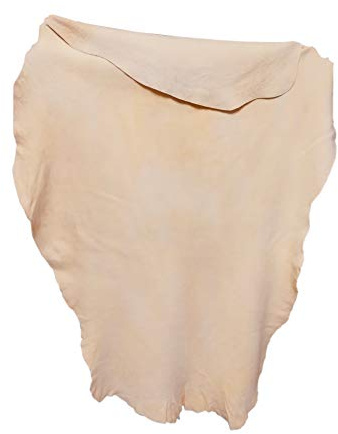 SHEEPSKIN ELITE Panno in camoscio per asciugare l'auto, in vera pelle, assorbente, in camoscio naturale, accessorio per lavaggio auto (3,7-4,2 m²)