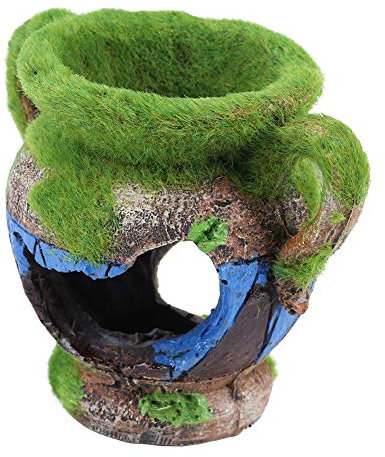 Simlug Vaso ornamentale per acquario, decorazione per acquario, per acquario