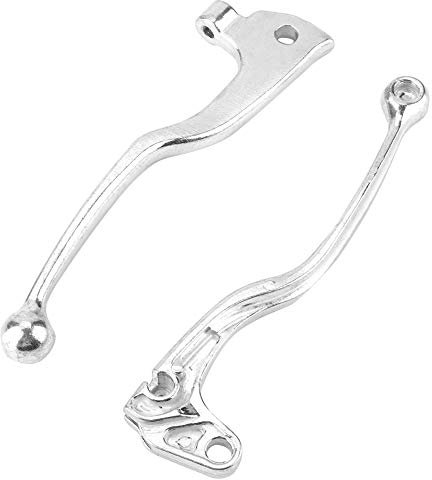 Qiilu Motorrad Kupplungshebel und Bremshebel 1 Paar Motorrad Kupplungshebel Bremshebel für Yamaha YZ80/YZ125/TW200