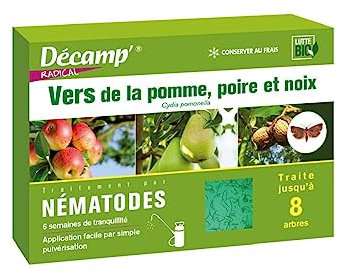 Décamp' - Nématodes Contre les carpocapses vers de la pomme, poire et noix 30 millions