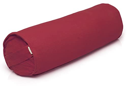 Yogistar Yoga-Bolster Yin - Basic - Rund Bordeaux