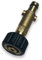 M&M Smartek Adaptateur à baïonnette pour/compatible avec Nilfisk Gerni Quick avec filetage M22 AG (filetage extérieur) pour nettoyeur haute pression, lance à mousse, canon à mousse, etc.