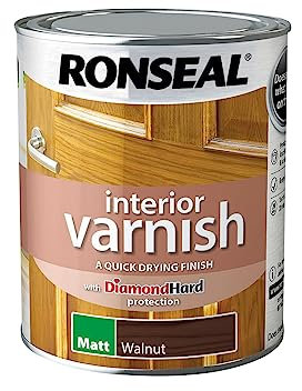 RONSEAL Interior Varnish Walnut MATT 750ML