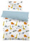 MUSOLEI Bettbezug für Kinder, 120 x 150 cm, Tiermotiv, für Mädchen, Jungen, Bettwäsche für Einzelbett, aus Mikrofaser, Cartoon-Design, 3D-Druck, mit Kissenbezug, 40 x 60 cm, Geschenk für Party