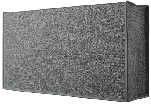 Copertura antipolvere verticale console per Switch 2, protezione antipolvere in nylon antigraffio, custodia antipolvere, copertura protettiva antipolvere, accessori per videogiochi (Grigio scuro)