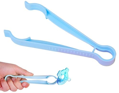 Pince avec clip pour bouteille – Pinces en PP de 20 g, accessoires d'alimentation respectueux de l'environnement, pince hygiénique antidérapante | Protection confortable contre l'eau chaude pour