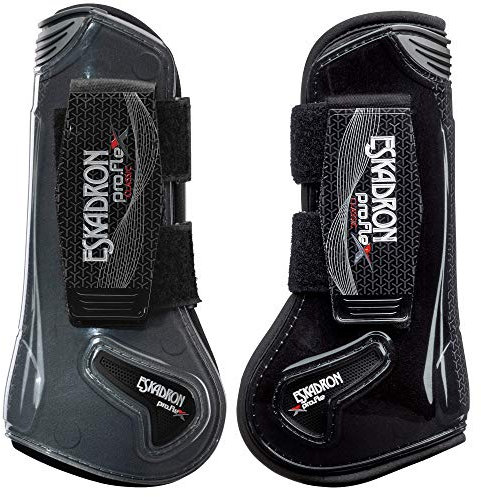 Eskadron Gamaschen PRO Flex Classic Front- Neu, Farbe:Black, Größe:L