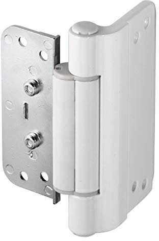 Composite Doors Hinge White Trojan 3D Adjustable Butt Rebate Door Hinge