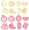 Frutta Formine per biscotti, 8 Pezzi stampi biscotti Set, Formine Biscotti 3D, formine biscotti natale, Taglia Biscotti per Decorare Biscotto, Dolci, Torta, Pasticceria (Frutta, 8 Pezzi)
