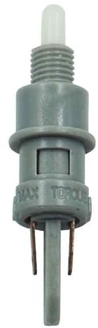 AUTOZOCO Interruptor de Embrague de Freno Trasero y Faros de Motocicleta, Interruptor Faros de Moto, Pieza de Embrague Freno Trasero, Compatible con Aprilia, PVC, Gris