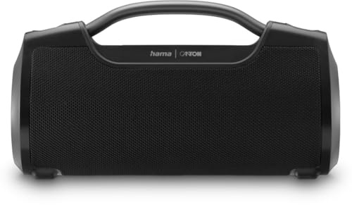 Hama Bluetooth-Högtalare, Utomhus, 60 W, Vattentät IPX6, 12 Timmars Batteritid, Pro Ljud, Powerpack, USB, Musikbox, Festbox, Svart