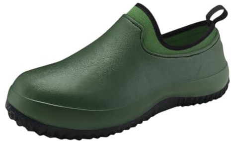 ticticlily Sabot Fourré Homme Hiver Sabots de Travail Chaussure de Sécurité Confortable Sabots de Jardin Mocassins de Medical Anti-dérapant