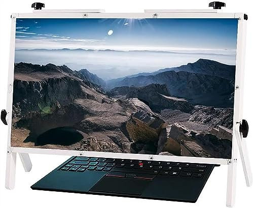 MOOWI Lupe mit Halterung Computer-Bildschirmlupe, 22 Faltbare Bildschirmlupe