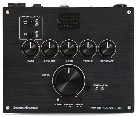 Seymour Duncan PowerStage 100 Stereo, Black - Guitar Power Amp