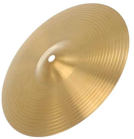 Toyvian Drum Cymbal Aus Messing Für Jazz-drum-set Präzise Klangqualität Für Proben Und Auftritte Professionelles Percussion-zubehör