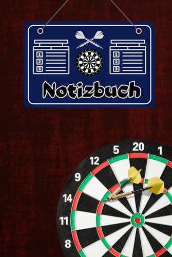 Darts Notizbuch Dart Sport Taschenbuch Dartliga Buch Steeldart Notizheft Turnier Schreibheft Softdart Wurftechnik Training Übungsheft Events ... Bullet Journal Dartpfeile Fotoalbum 02B26