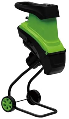 Trituradora De Madera Eléctrica Grado Industrial 15A 2500w Con Cuchillas Doble Filo Potente Y Silencioso