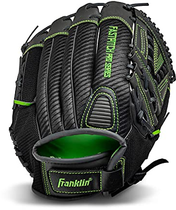 Franklin Sports unisex adult Franklin Sports Girls Softball Glove Women s Windmill Fastpitch Slowpitch Softball Glove Green, Lime, 12 US