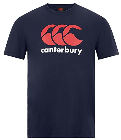 Canterbury Junior Boys CCC Logo T-Shirt | Comfortable Regular Fit | Cotton Blend Non-Technical T-Shirt
