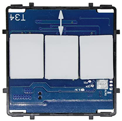 BSEED Interruptor Persiana WIFI,Smart Interruptor de Luz Táctil con Pantalla LED para Producto de Bricolaje